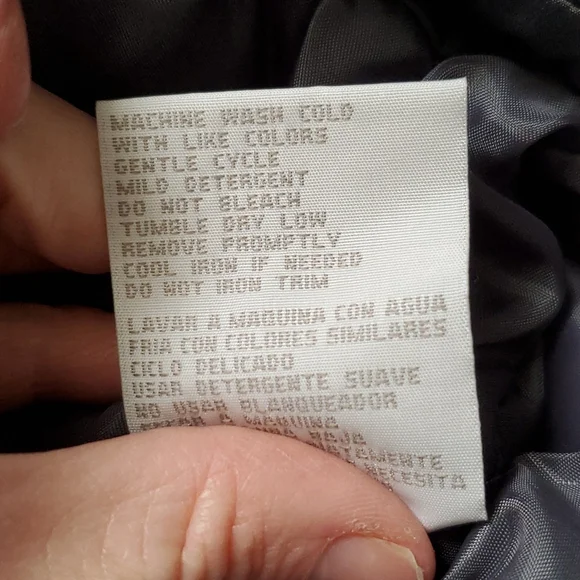 F.O.G. by London Fog, gray coat, size medium (10-12) - Picture 8 of 12